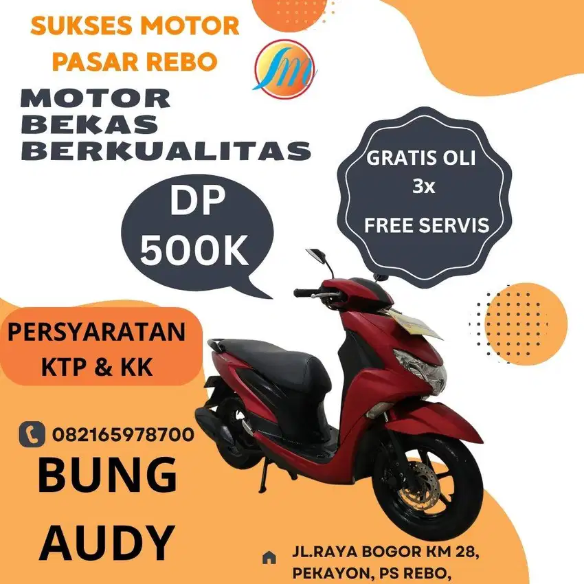 YAMAHA FREEGO S TAHUN 2019 BEGARANSI, SIAP PAKAI, MESIN HALUS