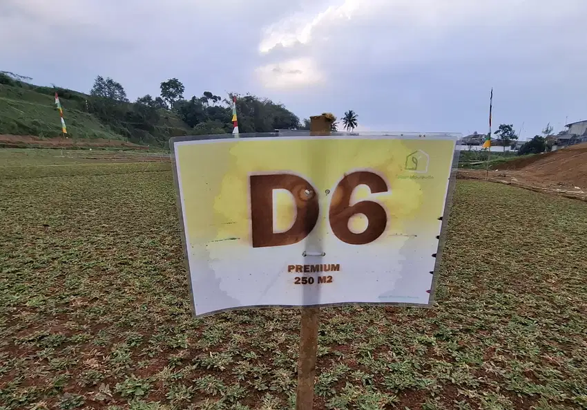 Jual Cepat Tanah Datar Luas 250m2 Megamendung Bogor