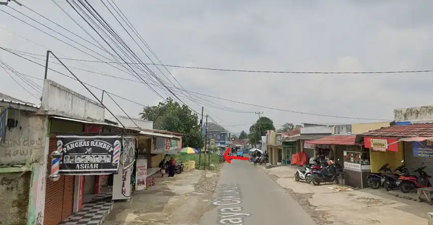 jual tanah luas pinggir jalan murah