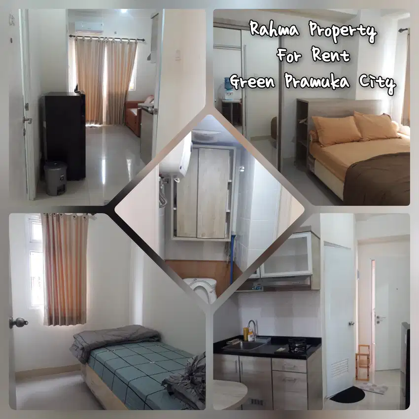 Disewakan Unit Mall Scarlet & Magnolia 2Br Furnish Green Pramuka City