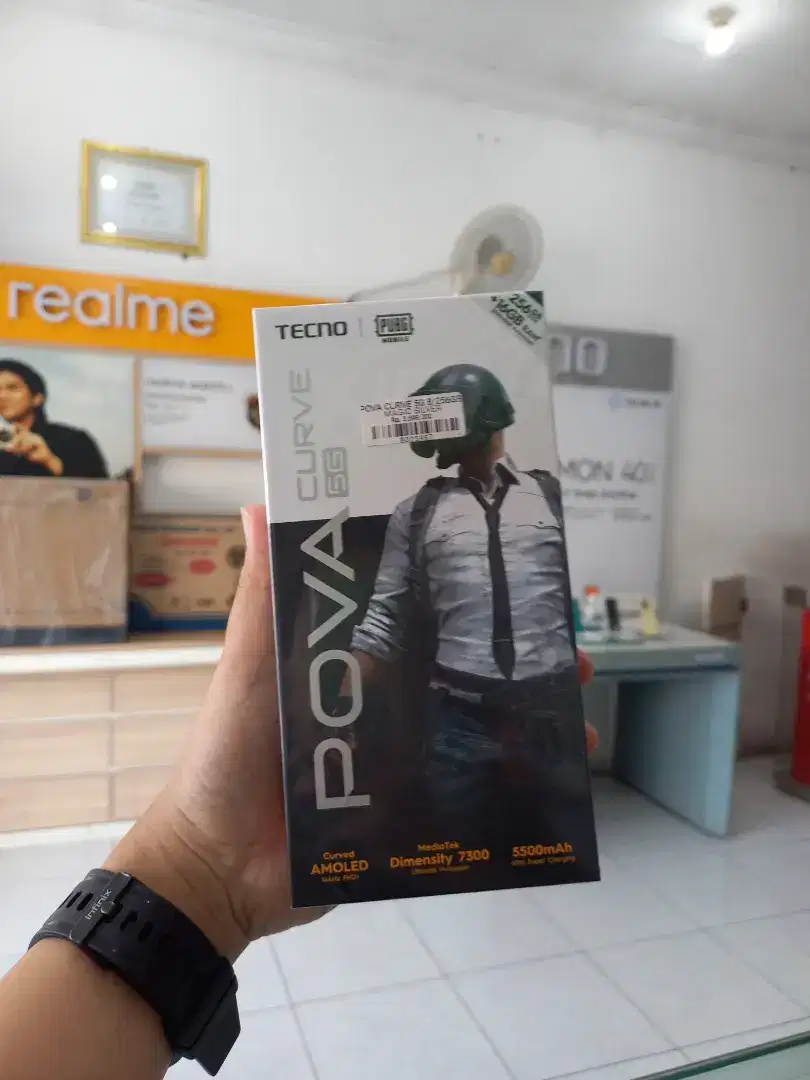 Tecno Pova Curved 5G 16gb / 256gb Bergaransi Resmi