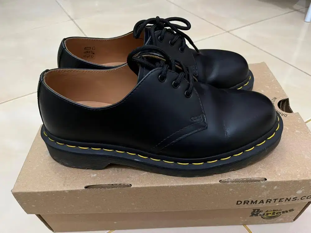 Dr. Martens Core 1461 Unisex Shoes - Black Smooth