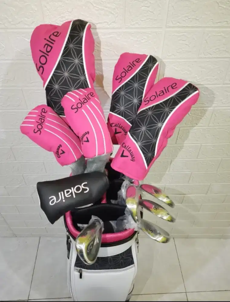 Stick Golf Ladies Callaway Solaire Full Set Kondisi Baru 100% Gress