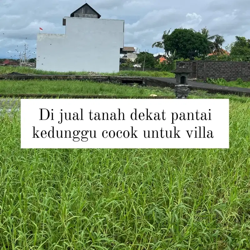 Dijual Tanah BUC Di Pantai Kedungu 1km ke Pantai Kedungu 