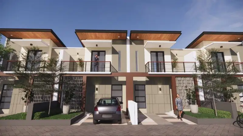 RUMAH MURAH 2 LANTAI 400 JUTAAN STRATEGIS