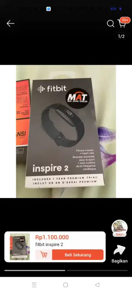 Smartwatch FITBIT inspire 2