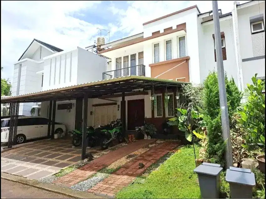 Rumah BSD The Green cantik siap huni Tangerang Serpong Rawabuntu