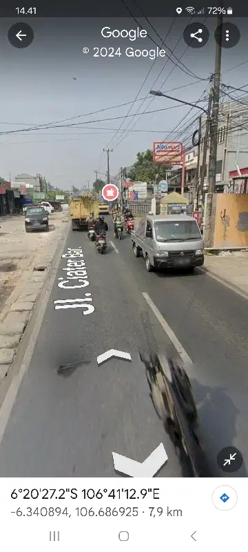 disewakan tanah kosong dekat taman tekno Bsd