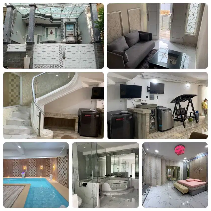 Jual RUMAH Darmo Hill, full furnish, full interior. Istimewa siap huni