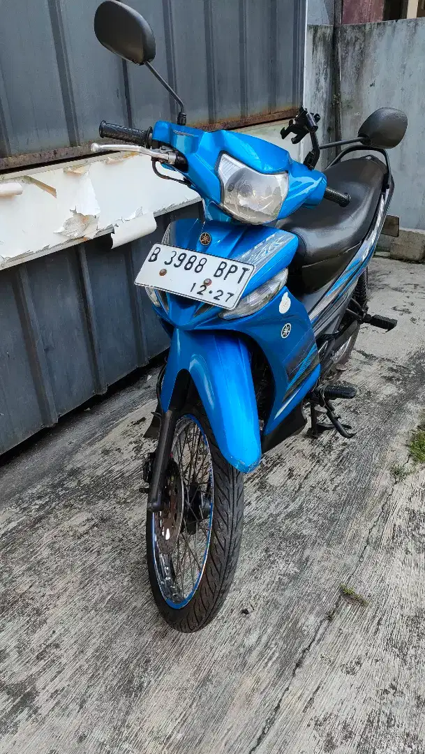YAMAHA VEGA ZR BIRU 2012