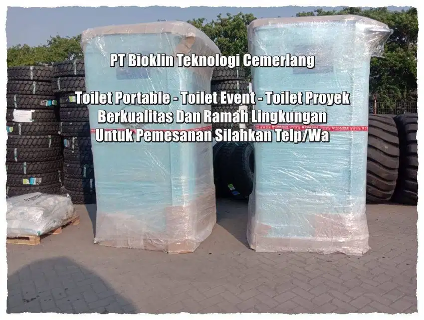 WC Portable, Toilet Modern, Toilet Portable Closet Jongkok/ Duduk Terj