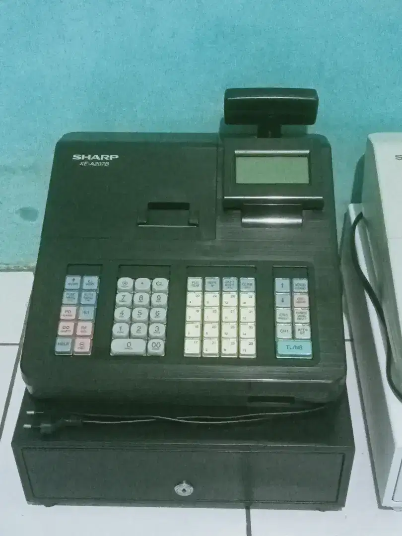 Mesin kasir merk Sharp Type 207 B