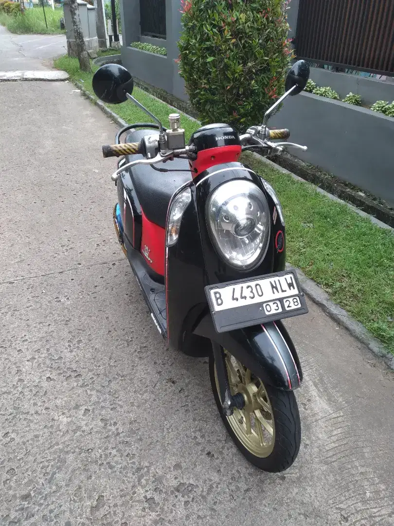 Honda scoopy thn 2013 pjk hidup panjang