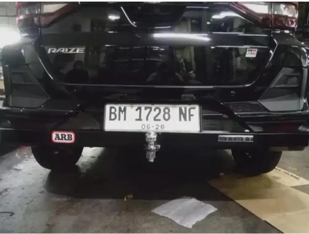 Towing bumper raize