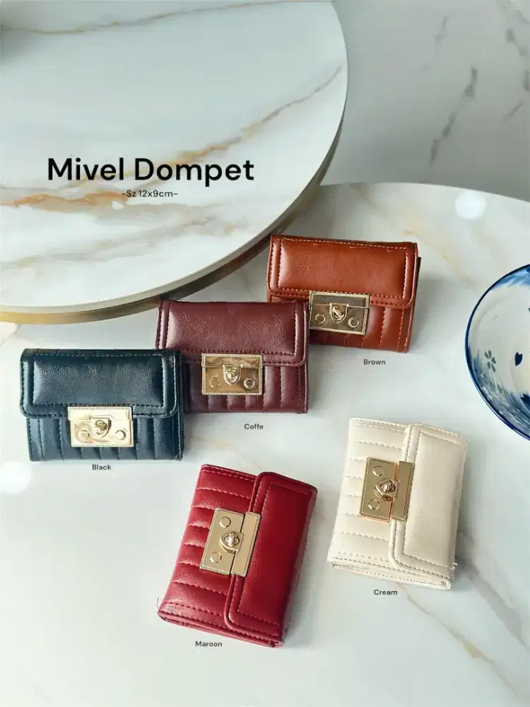 Dompet Mivel | Dompet wanita kekinian | Dompet cantik | Dompet murah |