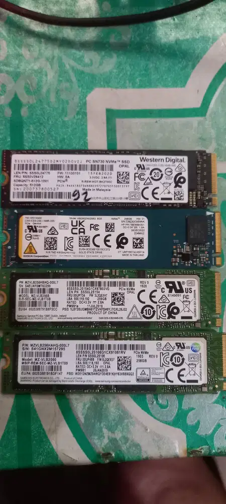 TERIMA JUAL SSD SATA DAN NVME