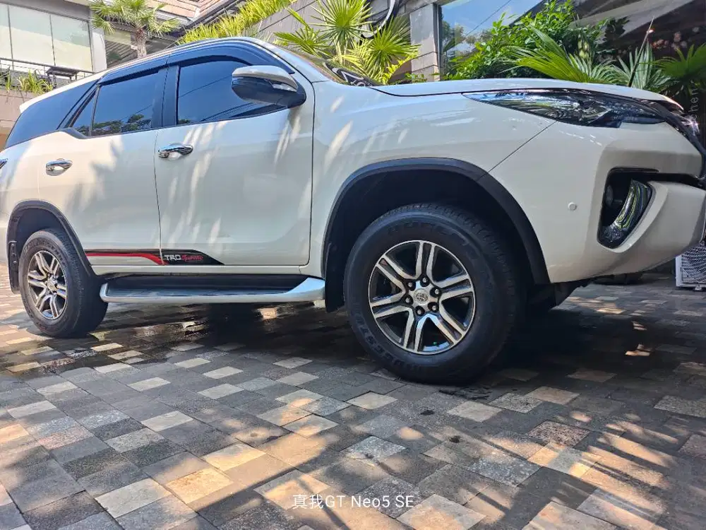 Fortuner 2017 Putih Mulus Seger