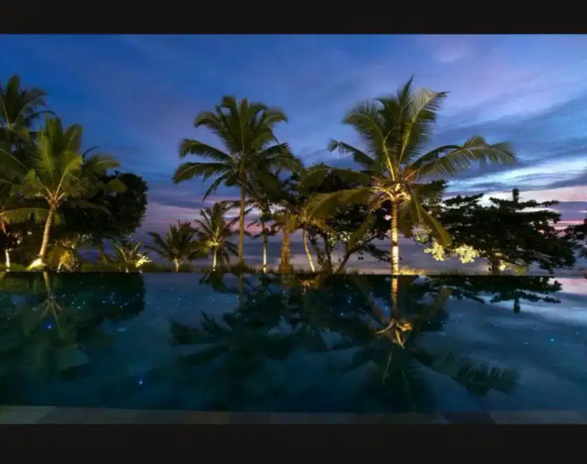 Lahan & bangun villa tepi pantai yang indah di Bali Barat
