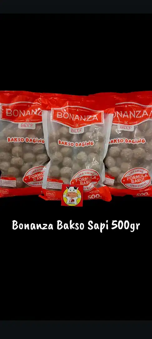 Bonanza bakso sapi 500gr - Brontz jogja