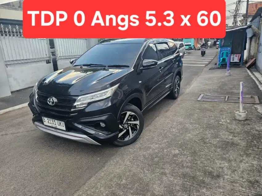 TDP 0 Angs Termurah All New Rush TRD Sportivo 2019 Matic Hitam Low Km