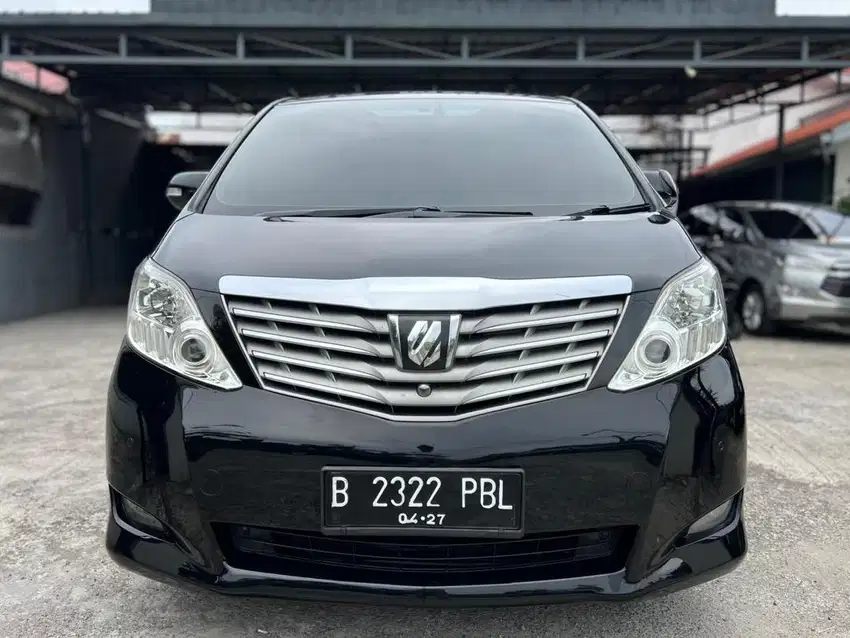 Alphard G Premium Sound 2011 pajak panjang kondisi istimewa