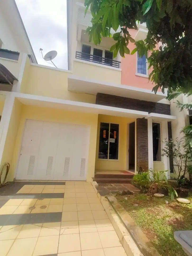 DISEWA RUMAH 2 LANTAI 7x20 FULL FURNISH GADING SERPONG