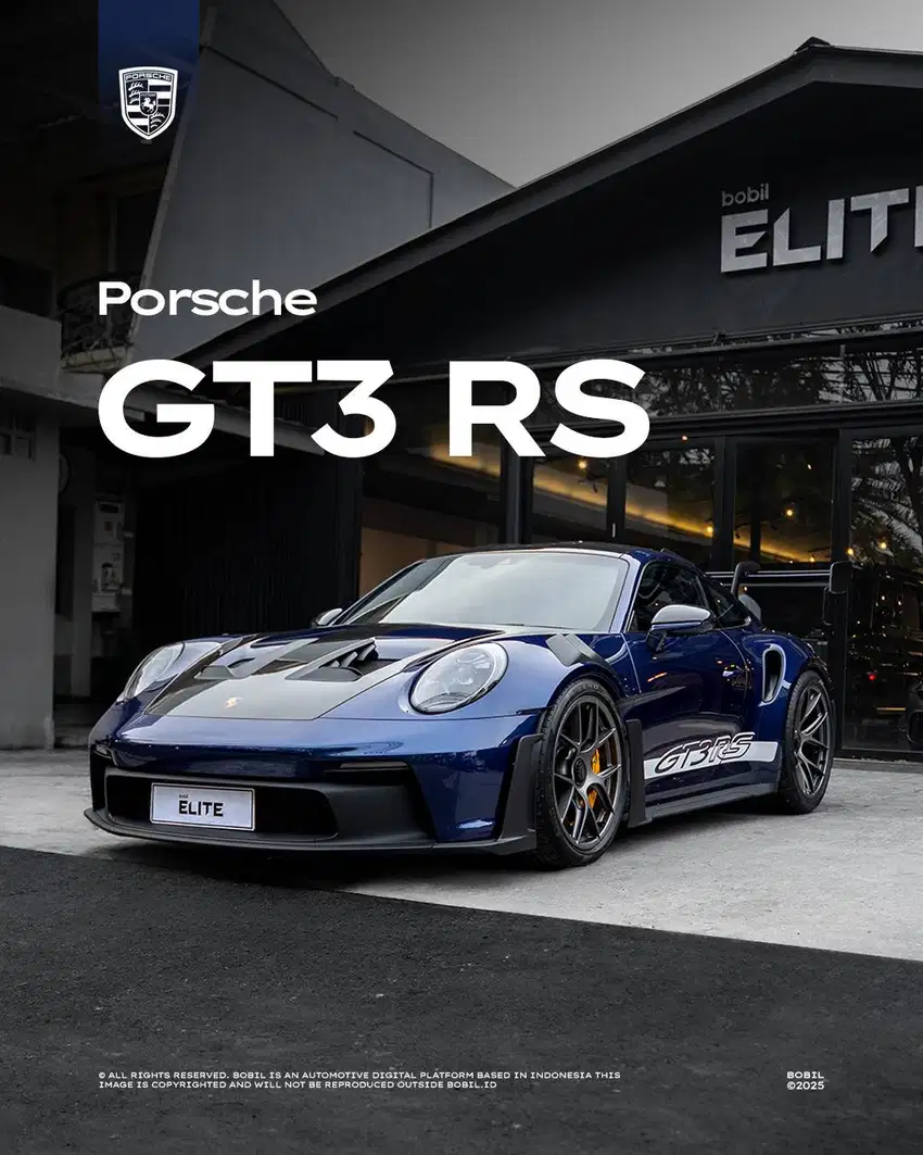 2024 Porsche 911 (992) GT3 RS Weissach Package Iris Blue PTS Color