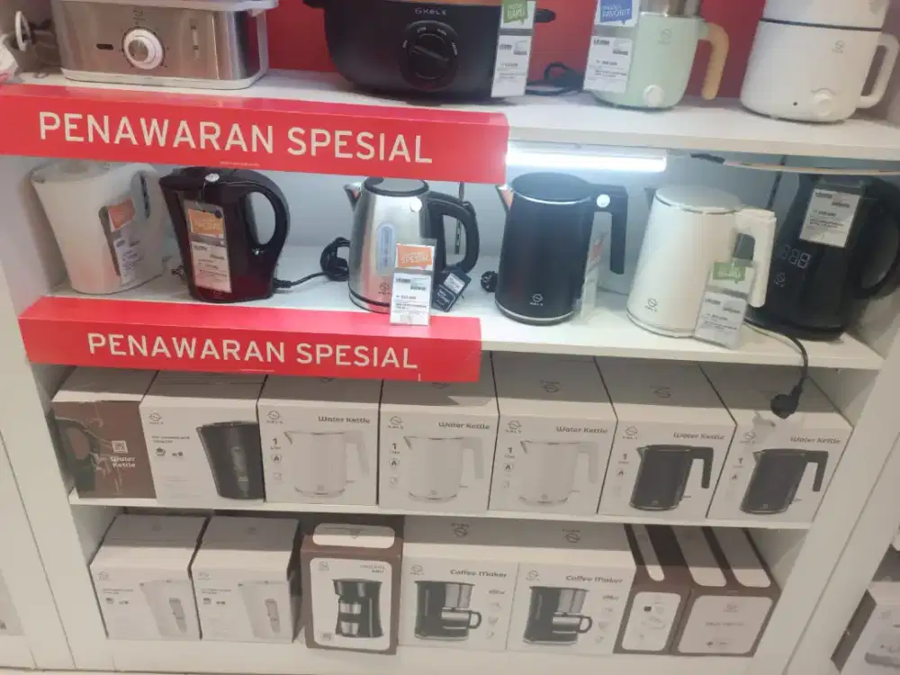 KELS DANISH WATER KETTLE 1 L WHITE