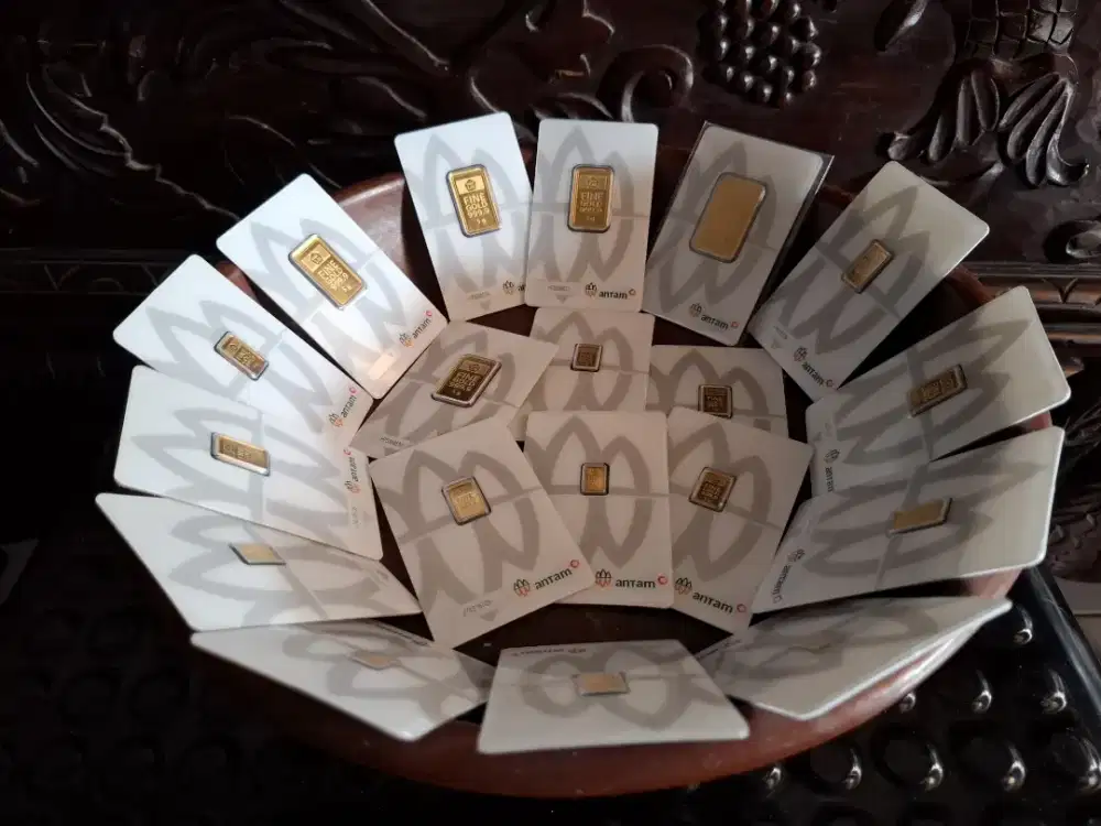 Jual LM Antam 0.5, 1, 2, 3, 10gr (tahun 2025, RedMark, CertiCard)