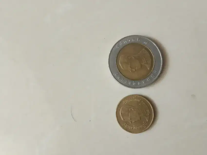 Mata uang kuno  Thailand 50 satang