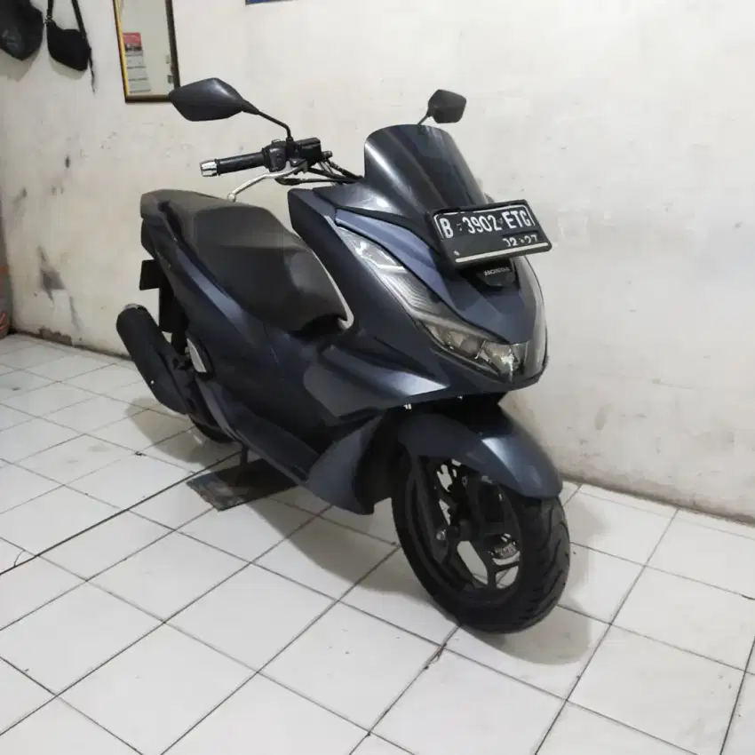 PCX ABS 2022 Biru Doff mesin Cakep Bagus Lengkap