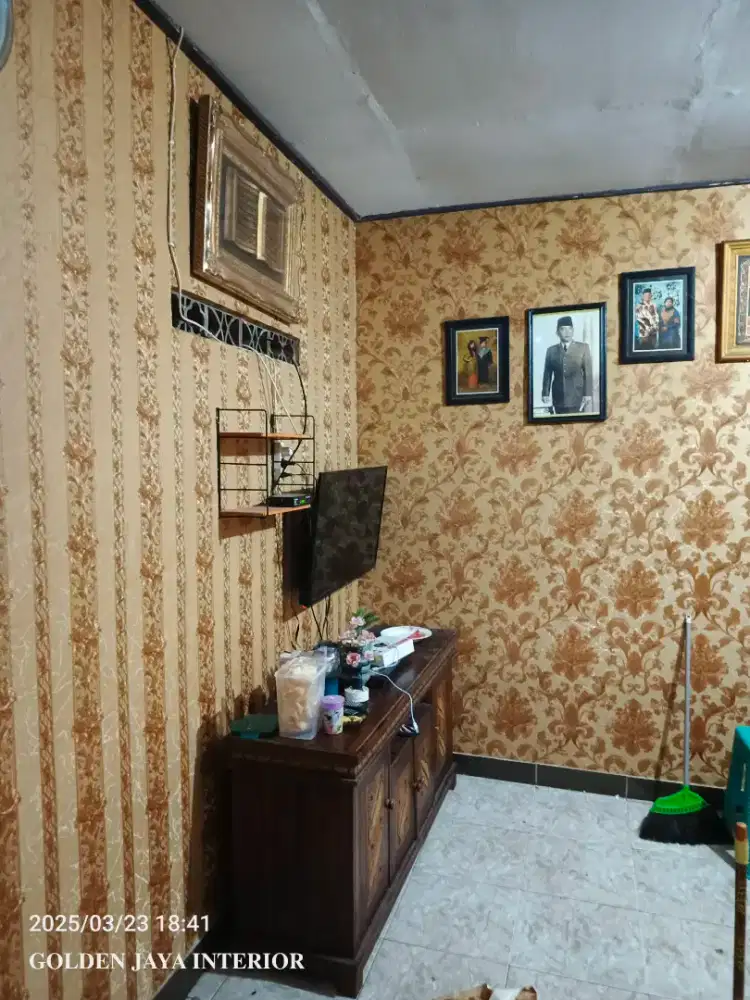 Wallpaper dinding Timbul Lim Terpisah MURAH