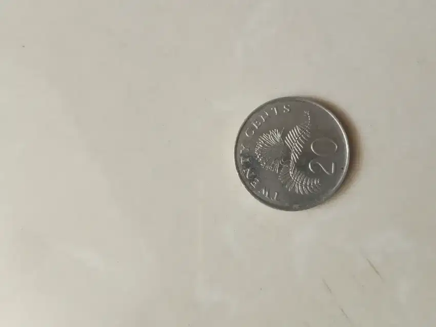 Mata uang singapore 20 cent 2006