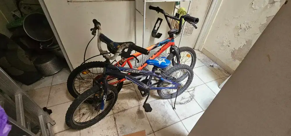 Dijual 3 sepeda bekas