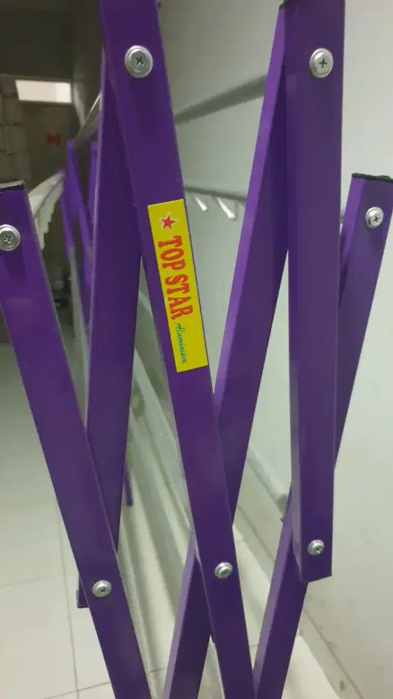 Jemuran Baju Aluminium lipat