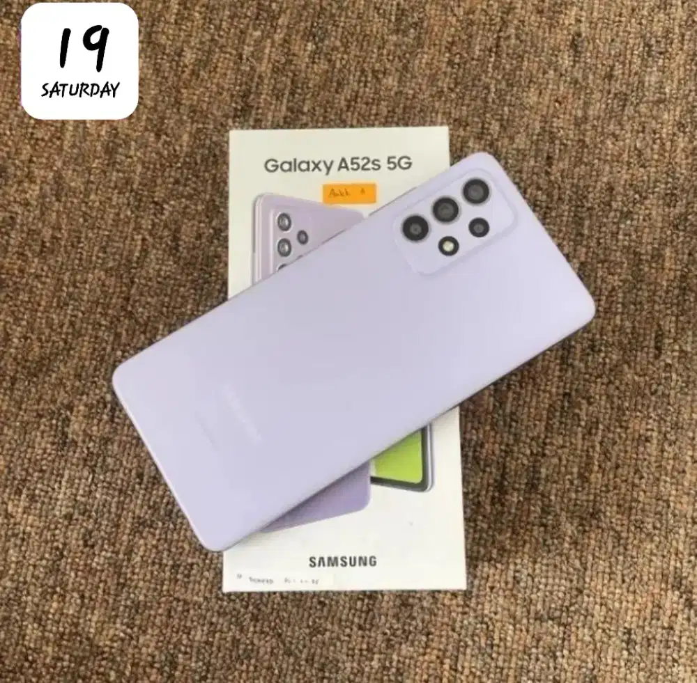 Jual Hp Samsung A52 S 5G Second