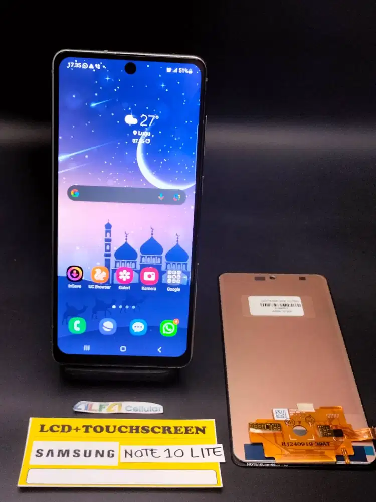 LCD TOUCHSCREEN SAMSUNG NOTE 10 LITE /GALAXY NOTE 10 LITE