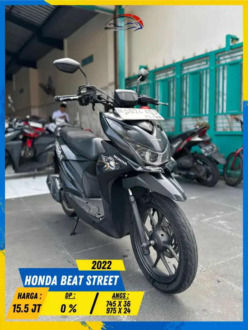 HONDA BEAT STREET 2022 SIAP ANGKUT MASZEHH HIKMAH MOTOR KEPUH MALANG