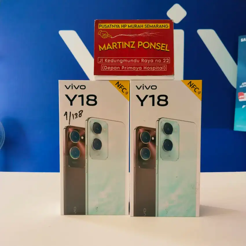 Vivo Y18 4/64 new termurah
