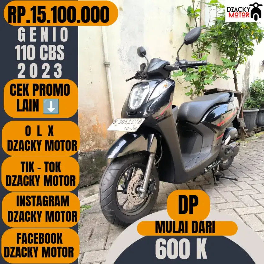 GENIIO 110 CBS 2023 SECOND LIKE NEW