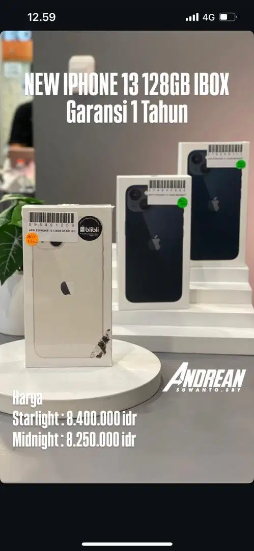 Iphone 13 128 NEW