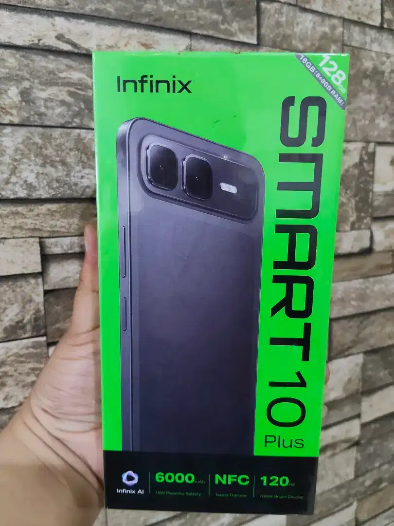 Infinix Smart 10Plus 8GB/128GB Garansi Resmi