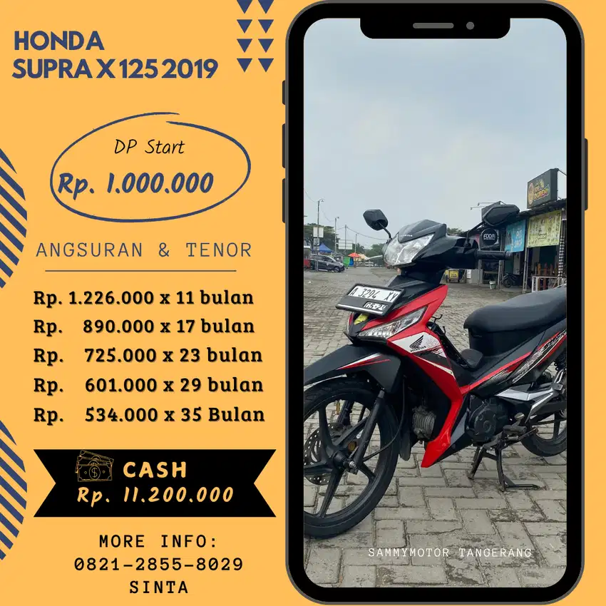 SUPRA X 125 PGMFI CW 2019