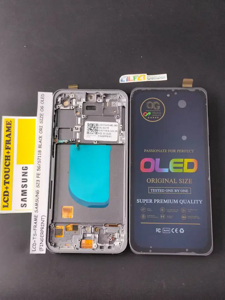 LCD TOUCHSCREEN SAMSUNG S23 FE/GALAXY S23 FE 5G/5711B + FRAME ORI OLED