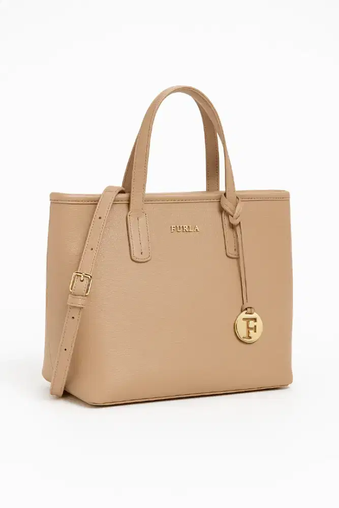 Furla Tote Bag Light Brown