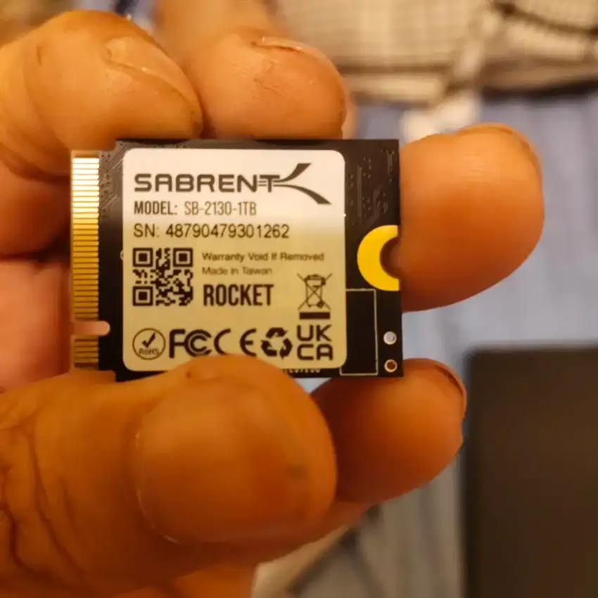 SSD NVME Gen 4 x4 1TB ya merk Sabrent New