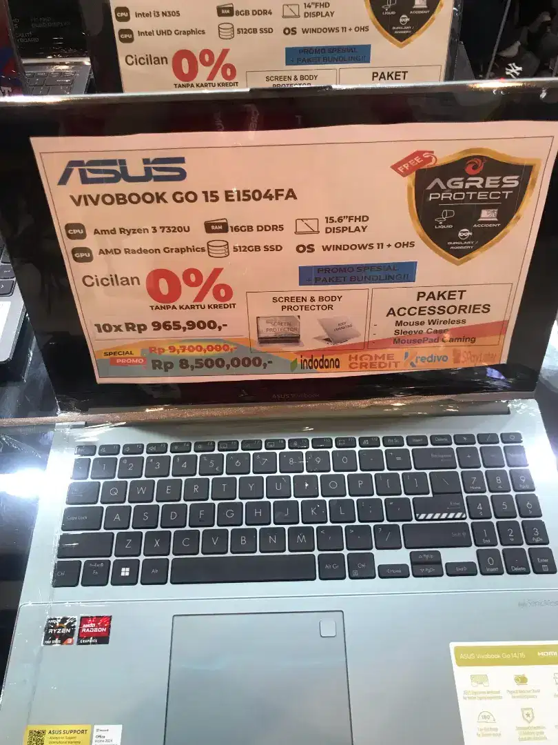 Cash & credit laptop tanpa dp