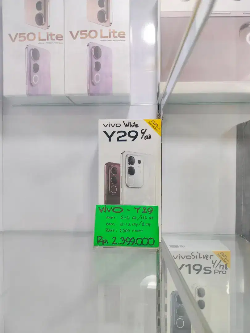 VIVO Y29 6/128GB Baru! Harga Spesial Malang Raya - Free COD!