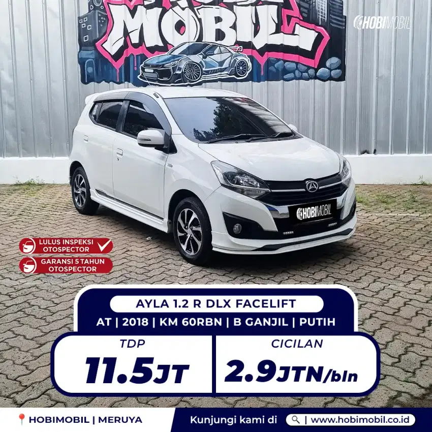 Ayla R at 2018 garansi mesin transmisi 5 tahun