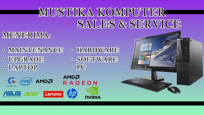 Jasa Servis Komputer & Laptop